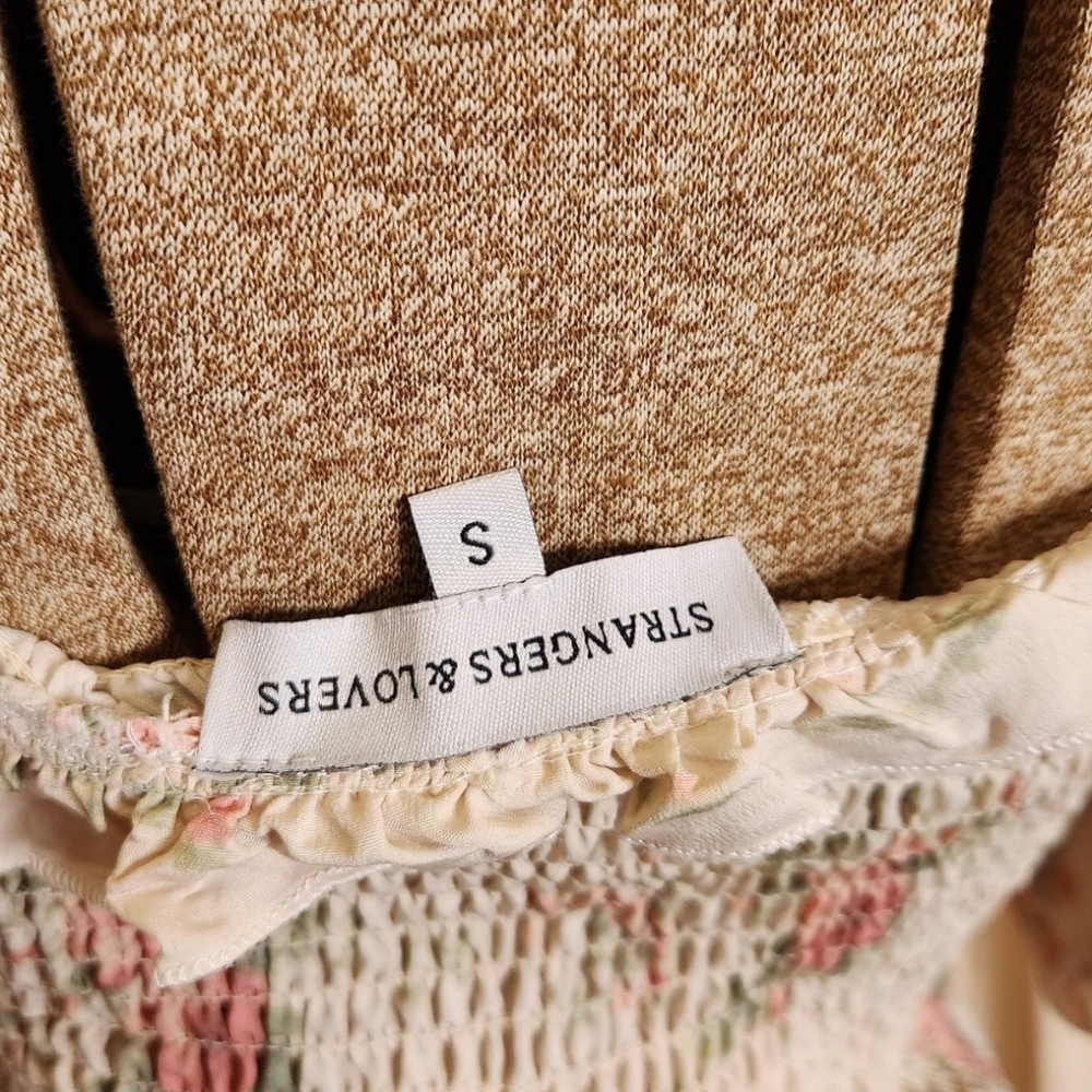 ౨ৎ strangers & lovers floral give yourself abreak mini dress ౨ৎ - Picture 5 of 5